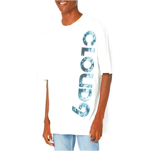 PUMA Men's Cloud9 Big Logo T-Shirt, White, XX-Large