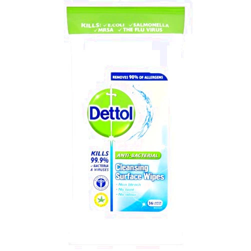 Dettol KRBSCW56 Wipes, 36 wipes by Dettol