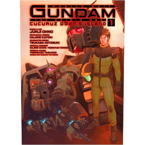 By Junji Ohno (Author), Hajime Yatate (Author), Yoshiyuki Tomino (Author), Yoshikazu Yasuhiko (Author), Hajime Katoki (Designer) & 1 more MOBILE SUIT GUNDAM THE ORIGIN MSD Cucuruz Doan's Island 1 (Mobile Suit Gundam Cucuruz Doan's Island)