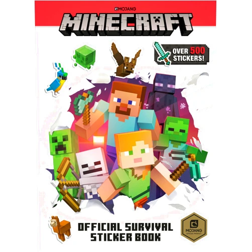 Craig Jelley,Stephanie Milton,Random House Minecraft Official Survival Sticker Book (Minecraft)