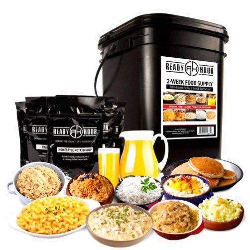 Patriot Pantry, 2-Week Emergency Food Supply – 118 Servings By Ready Hour