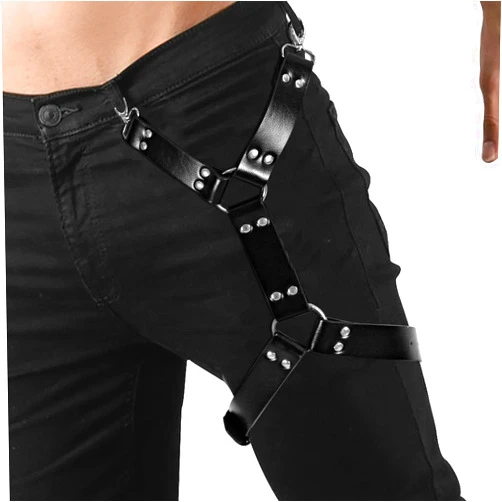 Ziyue Gothic Belt Punk Belt for Men Women