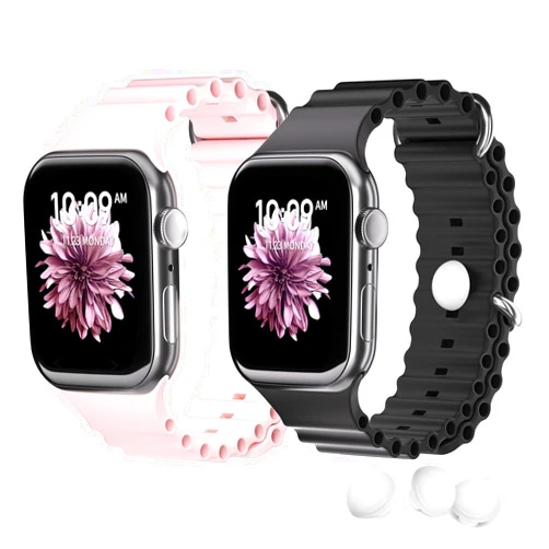 LYJEE Motion Sickness Bands Compatible with Apple Watch Series 3 5 Sea Sickness Wristbands Adjustable Acupressure Nausea Wristband Morning Sickness Relief for Pregnant Women