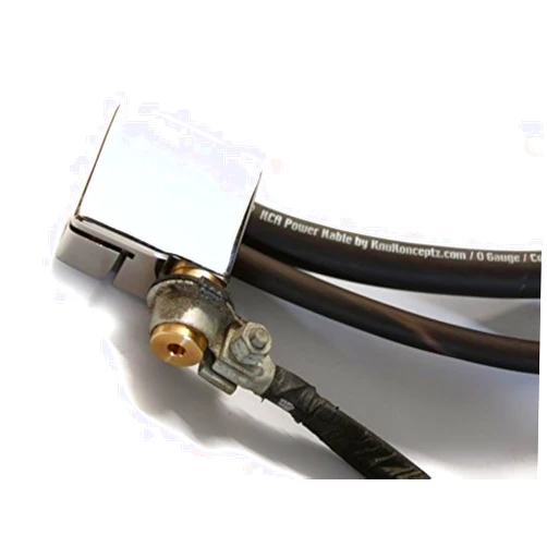 KnuKonceptz Ultimate Positive and Negative Battery Terminal Pair with OEM Top Post Adapter