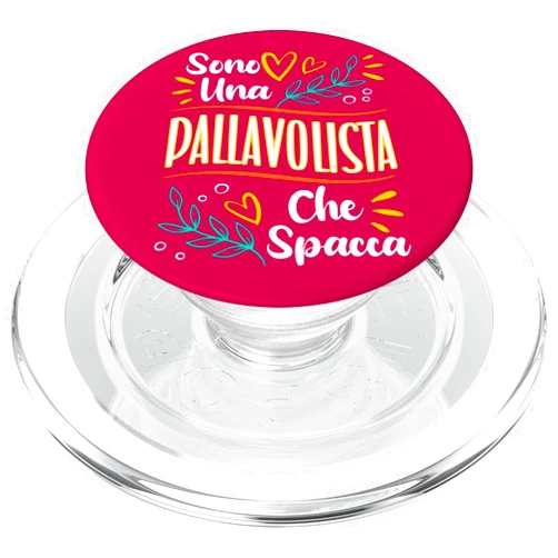 Pallavolo Ragazza Regali Per Una Pallavolista Una Pallavolista Che Spacca Regalo Pallavolista Pallavolo PopSockets PopGrip for MagSafe