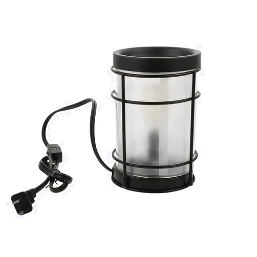 LELAMP Candle Warmer Lamp Iron Art Melting Wax Aroma Lamp Night Light Adornment Ironwork Vintage Aromatherapy Lamp for Home Shop Study Dorm Decorations