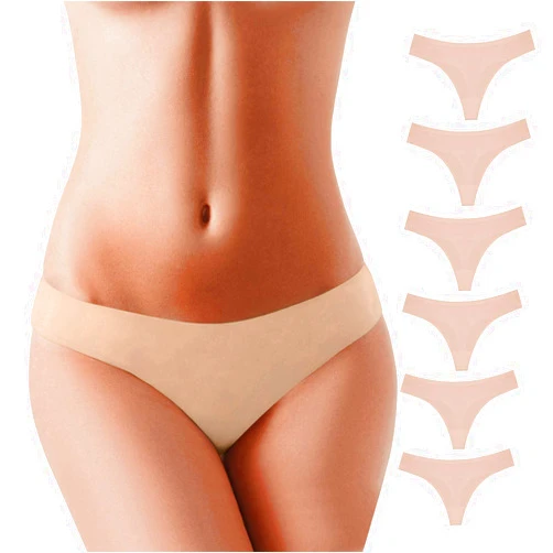 BUBBLELIME XS-XXL Sport Thong Panties Women Low Rise Sexy G-String No Show Bonded Breathable Underwear (6 Pack&3 Pack&1 Pack)