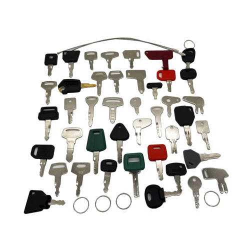 Maywall 42-Piece Heavy Equipment Master Key Set for Ignition - Fits More Construction Machinery
