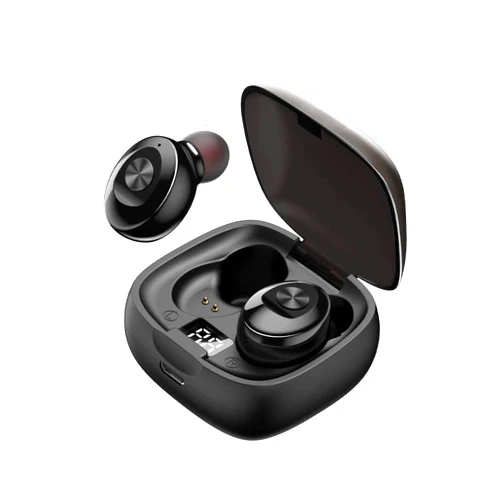 JAKO XG5.0 Bluetooth Earbuds, Bluetooth 5.0 Wireless Headphones, True Wireless Stereo Earbuds with Charging Case, IPX5 Waterproof Wireless Earbuds, Built-in Mic, Button Control