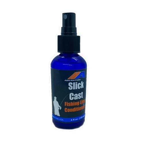 Advantage Racing Products Advantage Slick Cast Fishing Line Conditioner Spray 4 Ounces 4oz