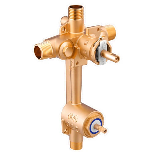 Moen 2521 Posi-Temp Pressure Balancing Valve with Built In 2-Function Transfer Valve for 2-Handle Shower Trim, CC/IPS