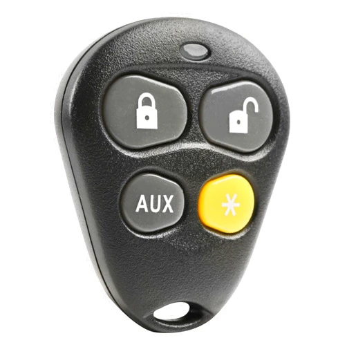 USARemote Replacement for Viper Python Avital Hornet Automate 4-Button Keyless Entry Remote EZSDEI474V (Yellow)