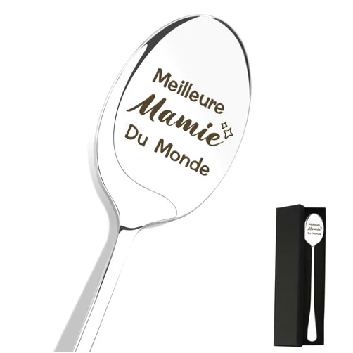 Cadeau Grand Mere,Cadeau Pour Mamie,Cadeau Mamie Anniversaire,Cadeaux Pour Mamie,Cadeaux Grand Mere,Cadeau Fete Des Mamies,Cadeau Noel Grand Mere,Cuillere Mamie,Cadeaux Pour La Fête Des Mères