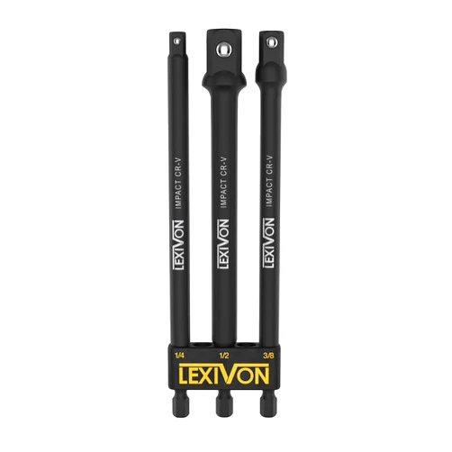 LEXIVON Impact Grade Socket Adapter Set, 6