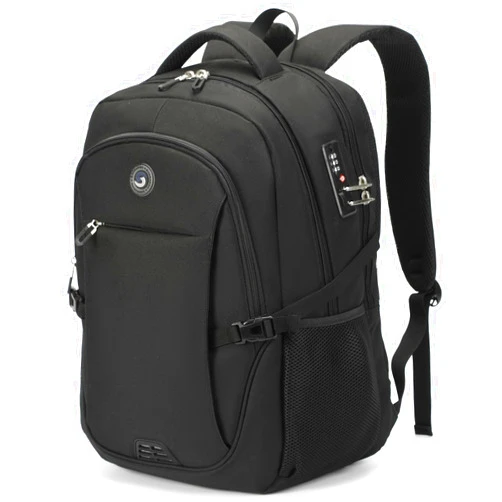 SHRRADOO Anti Theft Laptop Backpack Travel Backpacks with usb Charging Port for Women Men College Backpack Computer Bag Fits 17 Inch Laptop,Grey