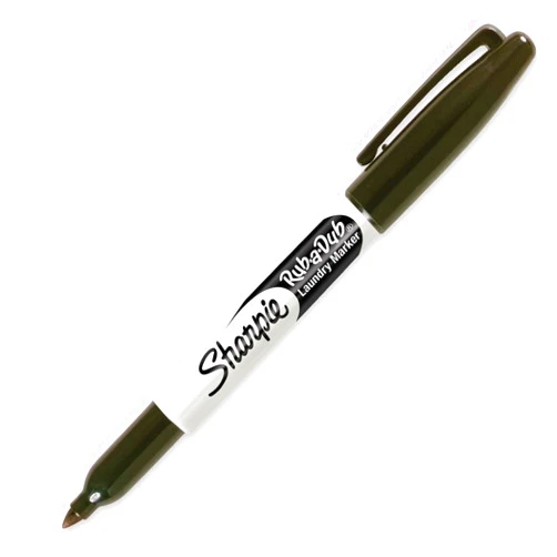Sharpie Rub-A-Dub Laundry Marker, Pack of 3 (SN31101PP-2)