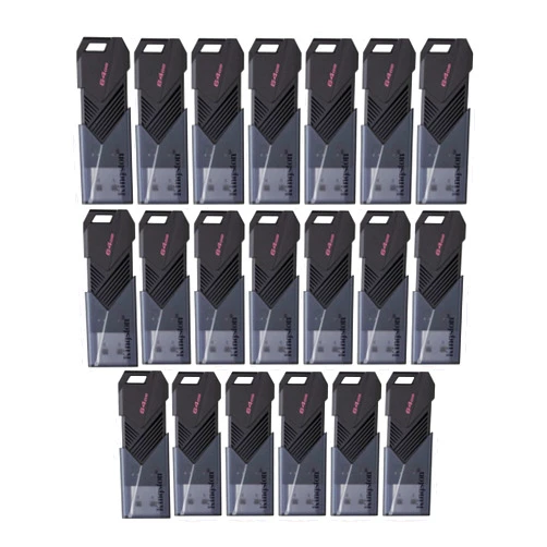 Kingston 64GB DataTraveler Exodia Onyx USB 3.2 Flash Drive (Matte Black) (20-Pack)