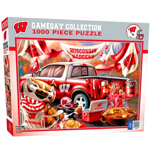 Masterpieces NCAA-Teams Unisex-Adult 1000-Piece Gameday Tailgate Puzzle