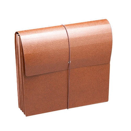 Smead Classic Expanding File Wallet with Flap and Cord Closure, 3-1/2