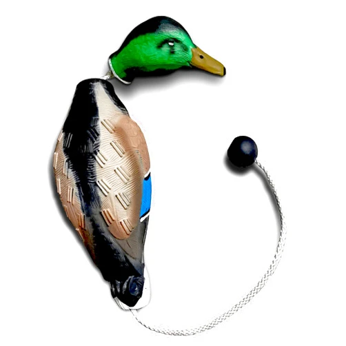 AUSCAMOTEK Dead Duck Dummy Bumper for Waterfowl Hunting Retriever Dog Training Soft Durable Floating