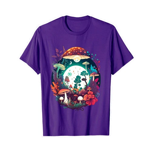 Cottagecore Goblincore and Fairycore Stuff Aesthetic Goblincore and dark Cottagecore Mushroom T-Shirt