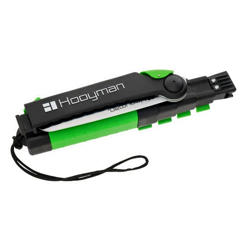 Hooyman Extendable Tree Saw with Compact Design, Detachable Handsaw and Telescoping Pole, No-Slip H-Grip, Impulse Hardened Teeth, and Wrist Lanyard for Tree Trimming, Hunting, Camping, and Outdoors
