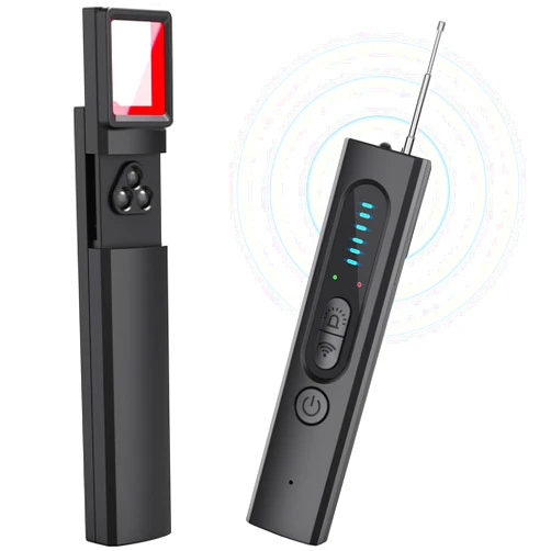 CoolMouse Hidden Camera Detectors, Signal Scanner for Hotels Car Office Home Travel, 5 Levels Sensitivity 4 Modes, 25H Working Time