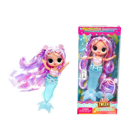 L.O.L. Surprise! LOL Surprise Tweens Mermaid Lana Marine Fashion Doll with Color Changing Tail, Movable Fin, and Beautiful Accessories – Toy Gift for Kids Ages 4+