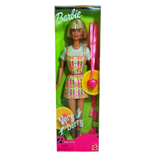 Barbie Very Berry Doll KMart Special Edition w Necklace & Ring For YOU (1999)