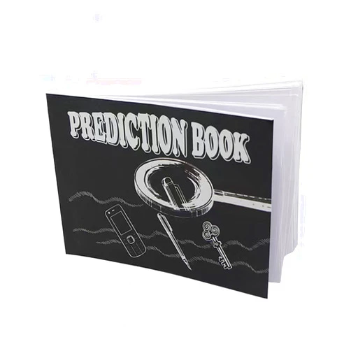Trantranapa Fun Magic Trick Prediction Book, Predict Your Heart, Magic Flip Book, Paper Toy, Simple Magic Tricks for Children, Unique Novelty Toys Amusements, Magic Prop Books for Kids Teens Adults