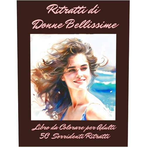 Jack Gold Ritratti di Donne Bellissime 50 Volti Sorridenti Libro da Colorare per Adulti: Collezione di Incantevoli Ritratti di Volti di Bellissime Donne. Libro ... con Disegni Rilassanti (Italian Edition)