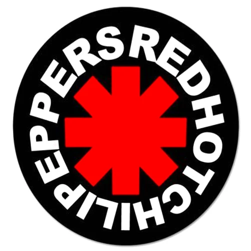 Sticky Pig Red Hot Chili Peppers Vynil Car Sticker Decal - 4