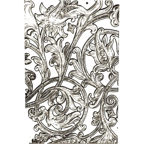 Sizzix 3-D Texture Fades Embossing Folder Entangled by Tim Holtz, 666155, Multi-Colour