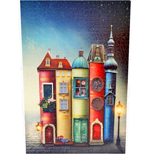 JMbeauuuty Jigsaw Puzzles 1000 Pieces for Adults - Bookstore - Jigsaw Puzzles with Letters on The Back 28 x 20 Inches