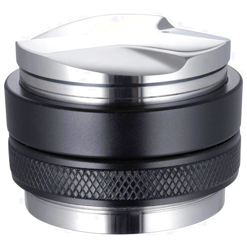 MATOW 53mm Coffee Distributor and Tamper, Dual Head Coffee Leveler Compatible with Breville 54mm Portafilter, Adjustable Depth- Professional Espresso Hand Tampers