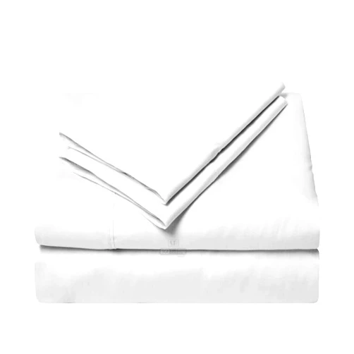 Dee's Collection 1000 TC RV Sheet Sets 36X76 Truck Sleeper Size White Solid, Bed Sheets for Campers, Egyptian Long-Staple Cotton RV Bunk and Truck Sleeper Travel Trailers Easy Fit Mattress up to 14 Inch Deep Pockets