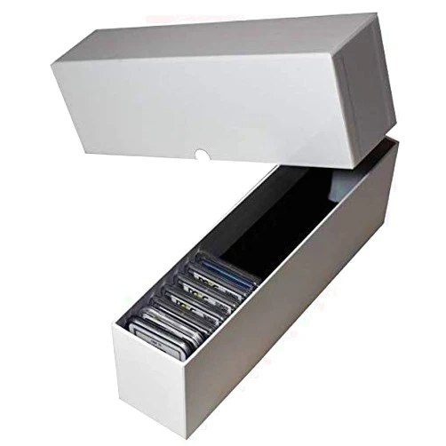 Guardhouse White Guardhouse Universal 20-Slab Certified Coin Track Slotted Storage Box Holds NGC/PCGS/ANACS