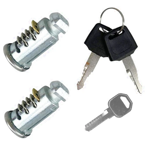 WGLRRGU 2 Pack Lock Cores Compatible with Thule One-Key System Lock Cylinders, Key Cylinder for Bike Rack, Roof Cargo, Roof Rack, Towers, Ski Rack