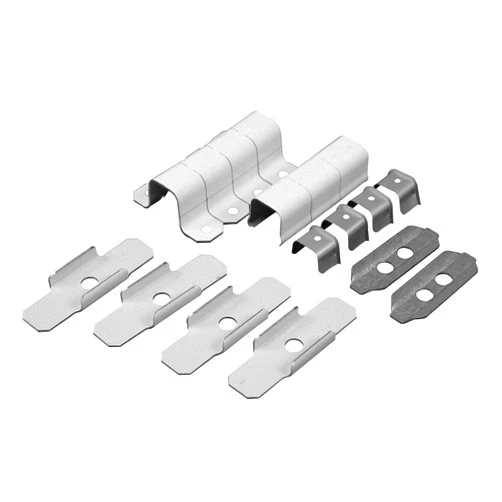Wiremold Legrand Wiremold BWH-9-10-11 Metal Raceway for Extending Power, 700 Series, Accessory Pack with Mounting Clips, Straps, and Fittings, White (1 Pack)