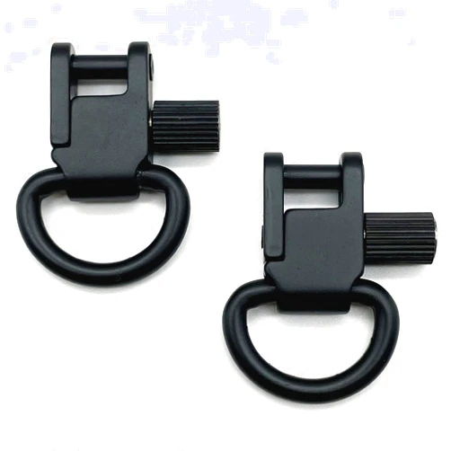 DDOUT Sling Swivel Mounts, Metal Heavy Duty Sling Attachment Clip with D-Ring