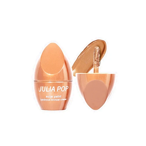 MIESCHER Luminous Bronzer Cream Highlighter Liquid Face Contour Illuminator Makeup Waterproof Long Lasting Matte Bronze Beauty Wand Face Palette Glitter Liquid Bronzer Contouring Stick(Light Gold)
