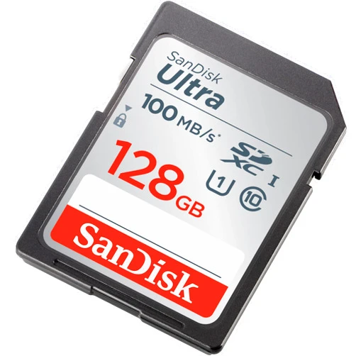 SanDisk 128GB Ultra SDXC UHS-I Memory Card - 120MB/s, C10, U1, Full HD, SD Card - SDSDUN4-128G-GN6IN [Older Version]