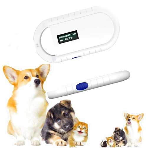ERSIQI Pet Microchip Scanner Pet Trace Animal chip Reader for Dogs and Cats (Dual Frequency Rechargeable One Click Export of Data to PC) Supports ISO11784/ISO11785,FDXB,ID64 RFID PET160