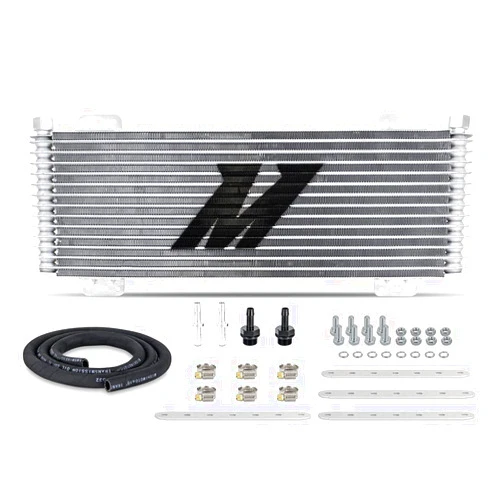Mishimoto Universal Fit Transmission Cooler, 13-Row Stacked Plate, 22.85