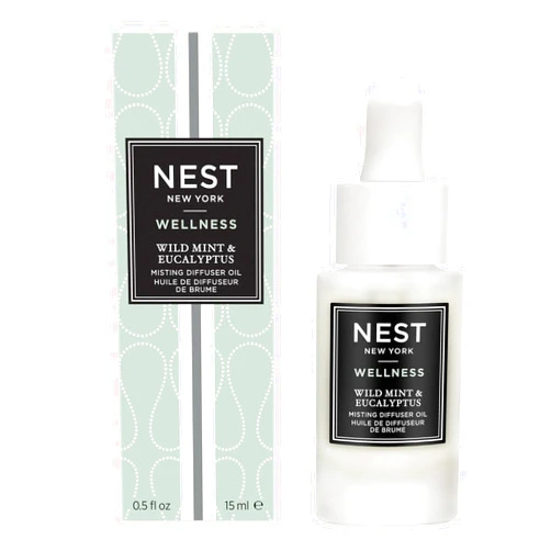 NEST New York NEST Fragrances Wild Mint & Eucalyptus Diffuser Oil Drops, 0.5 Fluid Ounces
