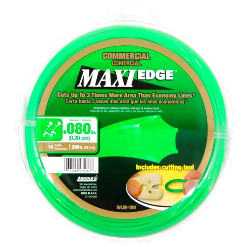 Arnold (WLM-180) Commercial Grade String Trimmer Line.08-Inch x 280-Foot Universal Fit