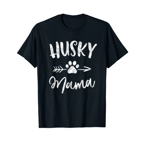 Husky Mama Shirts Husky Mama Shirt Siberian Husky Lover Owner Gifts Dog Mom T-Shirt