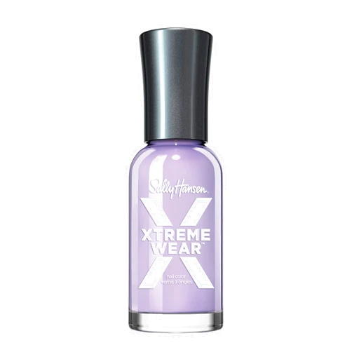 Sally Hansen Xtreme Wear Nail Polish, Streak-Free, Shiny Finish, Long-Lasting Nail Color, Lacey Lilac, 0.12 fl oz
