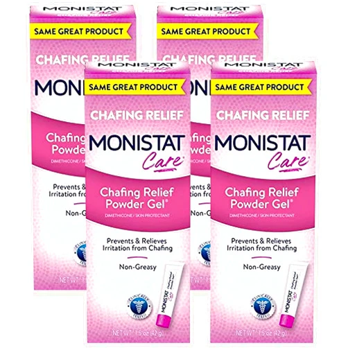 MONISTAT Chafing Relief Powder Gel 1.5 oz (Pack of 4)