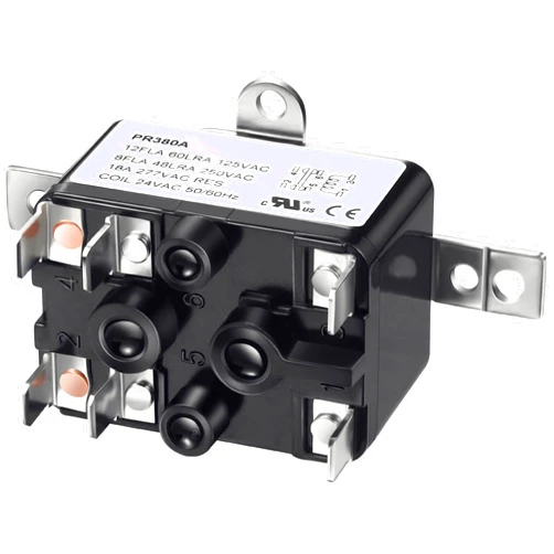 Dreyoo 1 Pack 24V Fun Relay, 90-980 Isolation Relay AC Switch SPST with UL Certification Compatible with HVAC Furnace Blower Humidifier Goodman Blower Heat Sequencer Relay